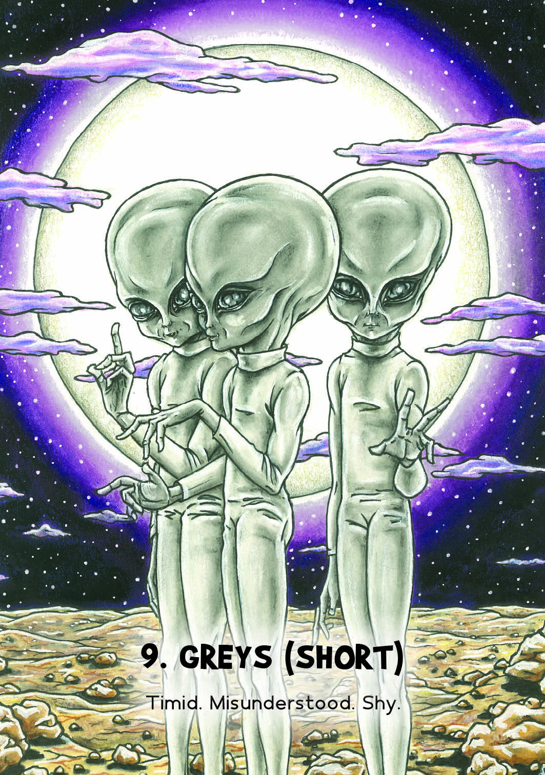 Mystic Martian Oracle Cards